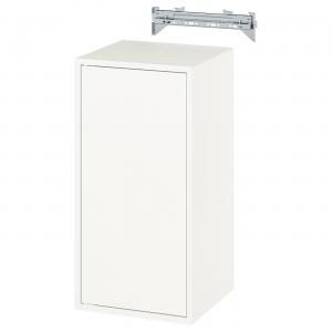 Настенный шкаф с 1 полкой/дверцей, белый, 35x35x70 см. IKEA Eket