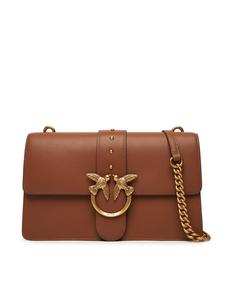 Сумка через плечо PINKO Love One Classic ST.CL Al 25-26 PLTT 105857 A0F1, коричневый