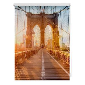 Рулонные шторы Lichtblick Brooklyn Bridge, 100x150x6 см, оранжевый