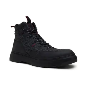 Трекинговые туфли Urian с добавлением кожи. Hugo, черный