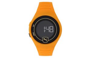 PUMA Часы Wrist Watch Quartz Movement Rubber Strap 43mm Black Dial Unisex P5045