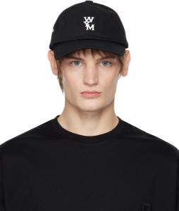 Бейсболка с логотипом WOOYOUNGMI, черный