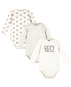 Хлопковый комбинезон с длинными рукавами на каждый день Hudson Baby, Cozy cutie