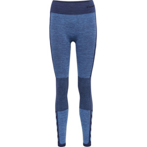 Тайтсы Hummel Hmlclea Yoga Damen, цвет granada sky/navy peony melange