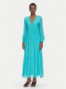 Летнее платье стандартный крой A207W050 Dixie, бирюзовый