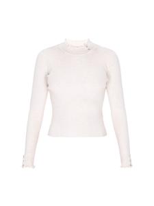 Женский свитер бежевого цвета faina