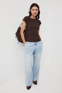 Хлопковая футболка Medicine, коричневый