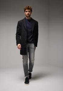 Джемпер FEINER STRUKTUR Street One MEN, темно-синий