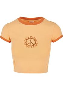 Футболка Urban Classics Shirt, цвет light orange/dark orange