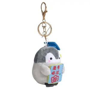 Плюшевый брелок Travel Penguin, высота 14 см Yi Jia Ai