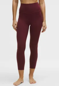 Леггинсы align с высокой посадкой и карманами, размер 64 см. Lululemon, Burgundy Bay
