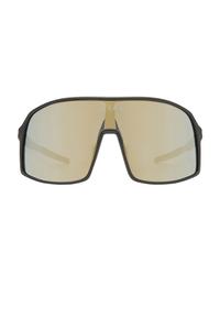 Солнцезащитные очки Blazars Aire, matte black & gold mirror