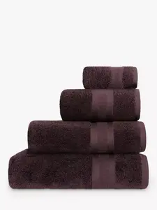Полотенце Jasper Conran London Zero Twist Cotton Fast Drying, цвет chocolate