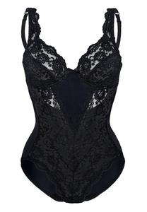 Боди sassa CLASSIC LACE, черный
