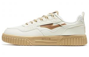 Кеды мужские, Обувь для скейтбординга Мужская низкая белый/коричневый Erke