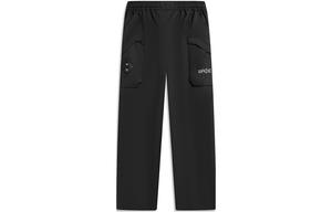 Трикотажные спортивные штаны унисекс черные LINING