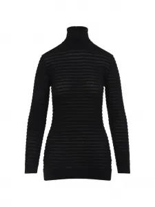 Водолазка в рубчик VALENTINO GARAVANI, черный