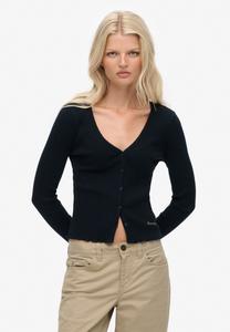 Кардиган Superdry & Co ESSENTIAL BUTTON THROUGH LONG SLEEVE, Eclipse Navy/Blue