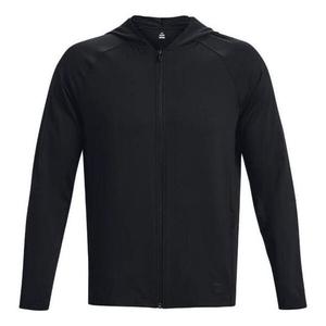 Куртка meridian full zip jacket 'black' Under Armour, черный