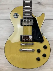 Электрогитара Gibson Les Paul Standard 50s с крышкой из красного дерева - TV Yellow