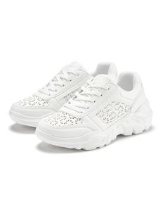 Низкие кроссовки LASCANA, белый