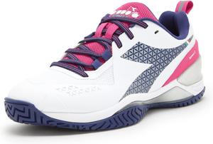 Женские теннисные кроссовки Diadora Blushield Torneo 2 для всех типов покрытия, белый