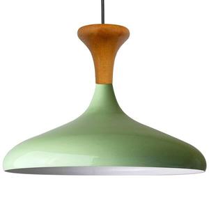 Подвесной светильник Bamyum Champion Pilz-Holz Lampe, 35x29x35 см цвет mint