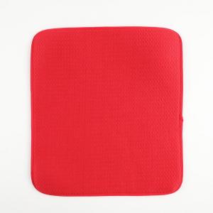 Коврик для сушки посуды Casewin 17,71 х 15,74 дюйма, красный