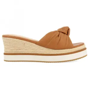 Сандалии на танкетке Gioseppo Cakran, коричневый