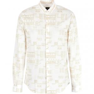 ARMANI EXCHANGE AE SS24 рубашка мужская ecru