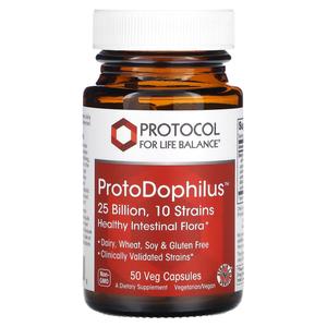 Добавка Protocol for Life Balance ProtoDophilus, 50 растительных капсул