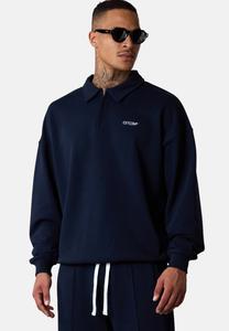 Толстовка ESTEEM ESSENTIAL OVERSIZED QUARTERZIP, Darksapphire/Dark Blue
