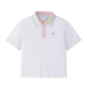 FILA KIDS Поло стандарт white для детей 3-7 лет