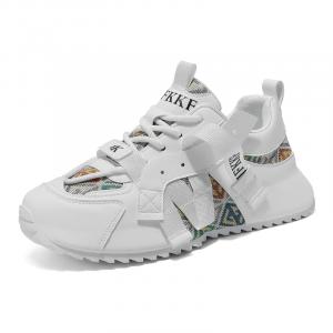 BAKE Антискользящие износостойкие мужские кэжуал кеды низкие синие с красным, цвет Blue Red