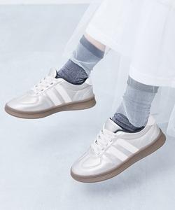 Полосатые кроссовки, подходящие для торжественных случаев. Детская одежда для мальчиков и девочек. Весна/Лето 2016 Devirock, цвет 003-Silver