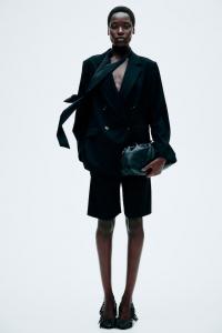 Шорты-Бермуды H&M, черный