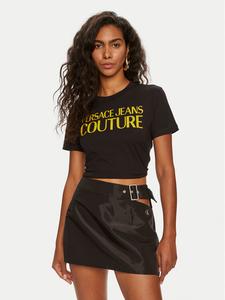 Футболка regular fit 76HAHG03 Versace Jeans Couture, черный
