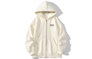 Свитшот Unisex Open Ended Smile Collection Huichao WARRIOR, Apricot (Fleece-Lined)