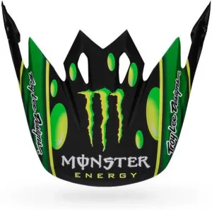 Шлем Bell PS MX 9 Marauder с козырьком и защитным козырьком, McGrath Showtime Replica Matt Black/Green