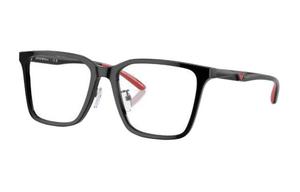 EMPORIO ARMANI Квадратные очки, Black