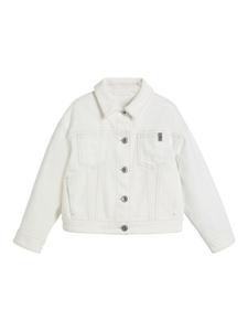 Brunello Cucinelli Kids джинсовая куртка, белый