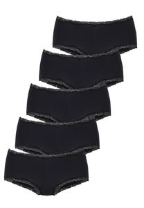 Трусы 5 PACK Vivance, черный