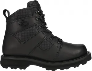 Мотоциклетные ботинки HARLEY-DAVIDSON Lensfield для мужчин, высота шнуровки 5 дюймов, Black