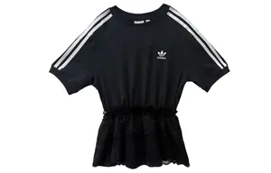 Adicolor футболка с длинным рукавом женская Adidas Originals, черный
