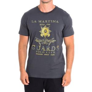 Футболка с коротким рукавом tmrg30 js206 мужчина La Martina, серый