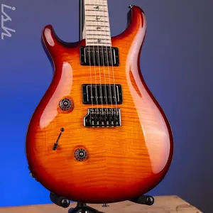 PRS Wood Library Custom 24 Lefty 10-Топ Вишневый Сансберст