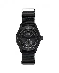 Мужские часы Flyboy Airmaster Sector Meca-Quartz с черным нейлоновым ремешком, 40 мм Avi-8, black