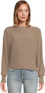 Топ Michael Stars Roxy Balloon Sleeve Top, цвет Cobblestone