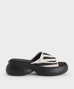 Спортивные сандалии на платформе Charles & Keith, цвет Multi