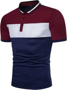 Мужская поло для гольфа, летняя с коротким рукавом, M-2XL